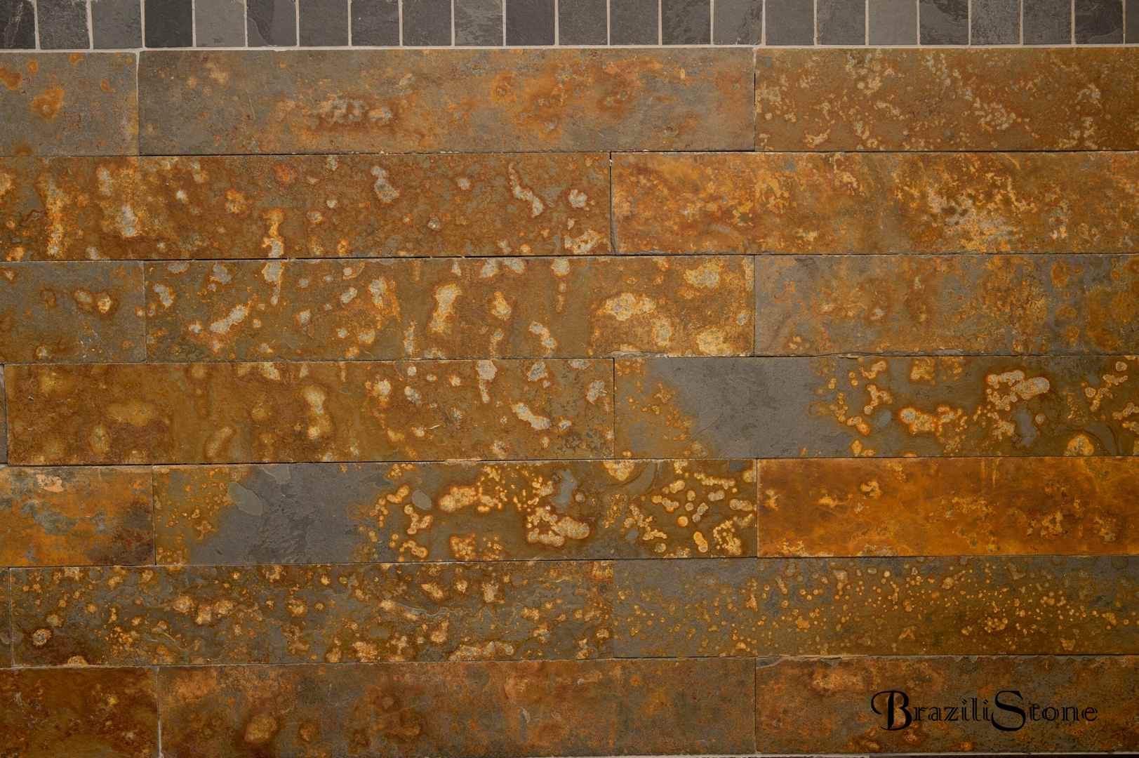 Multicolour Brazilian slate Strips
