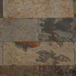 Multicolour Brazilian slate strips